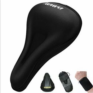 DAWAY C7 Soft Gel & Foam Padded Bicycle Seat Cover